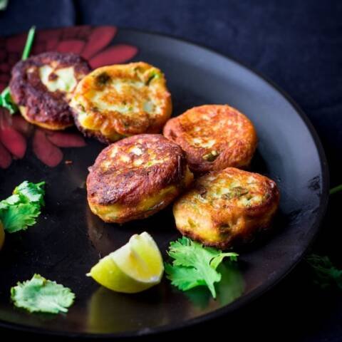 Corn Methi Tikki