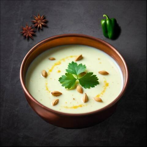 Subz Gilafi Gravy (White)